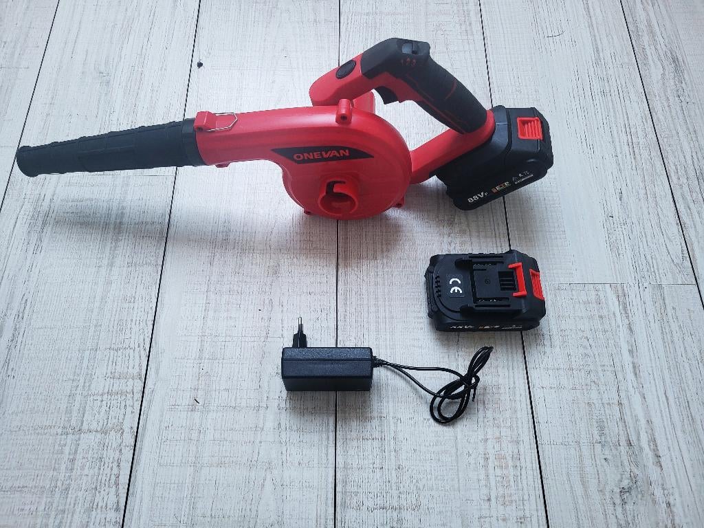 ONEVAN Elektrische accublazer voor Makita 18 V, 2-in-1, Tuin en Terras, Bladblazers, Ophalen of Verzenden, Nieuw, Accu, Handgedragen