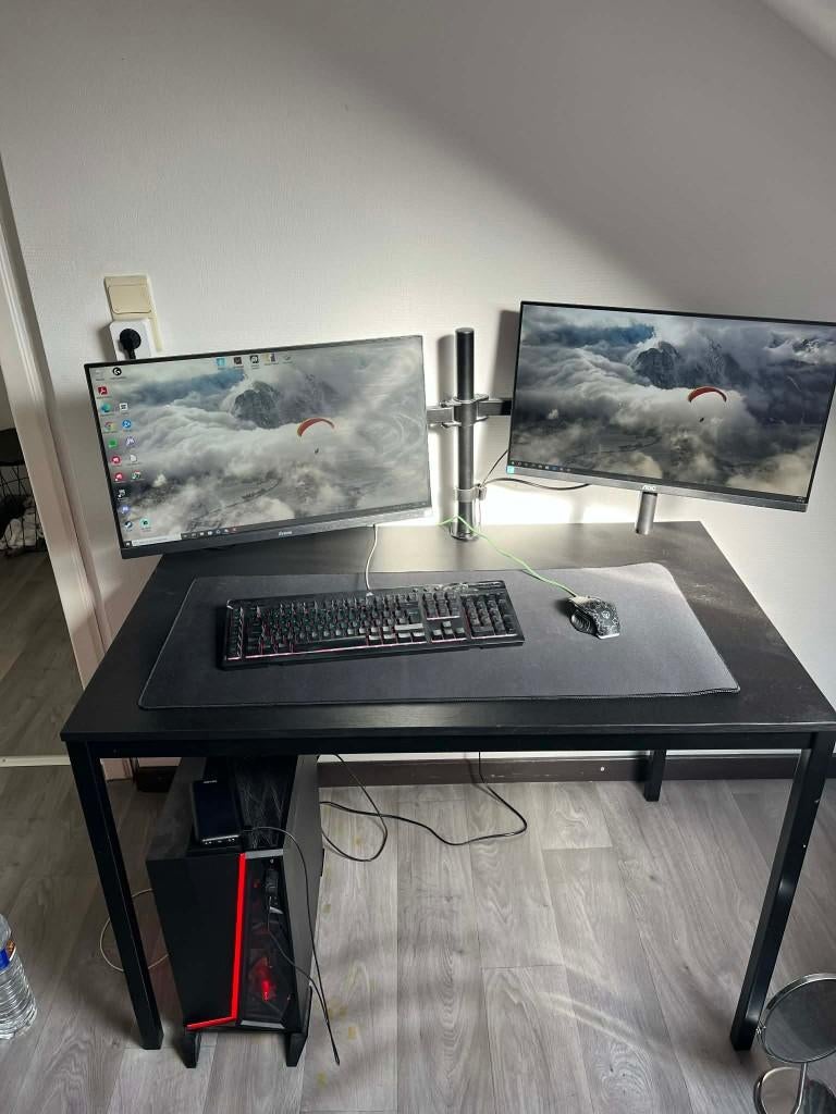 Setup PC gamer gaming, Informatique & Logiciels, Le pc est monté avec différentes marques, Avec moniteur, Enlèvement, Utilisé