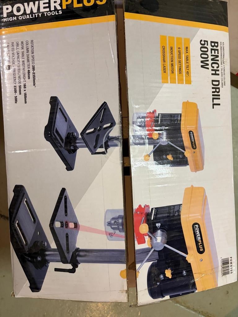 Perceuse d'établi 500W, Enlèvement ou Envoi, Comme neuf