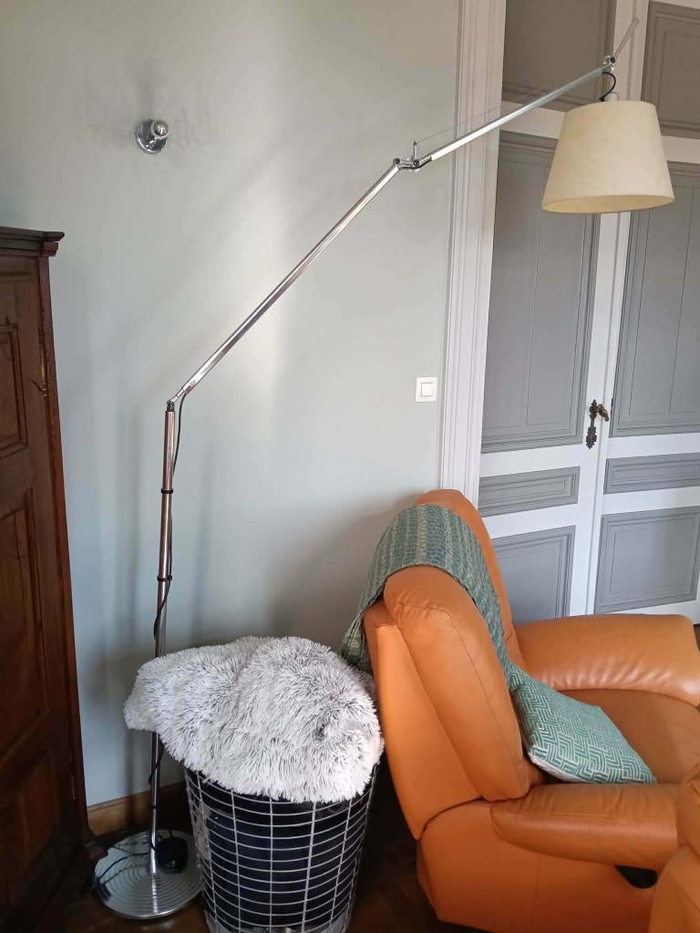 Lampe design Artemide, Maison & Meubles, Lampes | Lampadaires, Enlèvement, Utilisé, Tissus, 200 cm ou plus