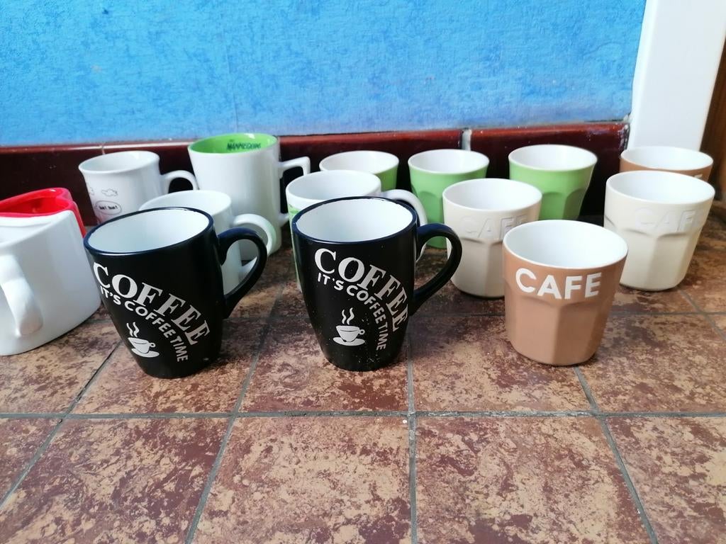 Lot de tasses, Enlèvement