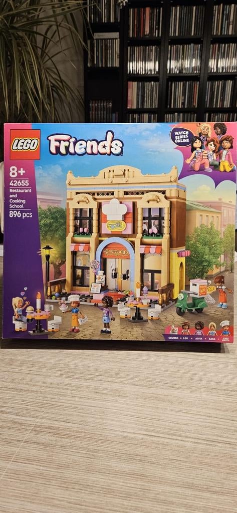 Restaurant cooking school lego friends, Enlèvement, Comme neuf, Ensemble complet, Lego