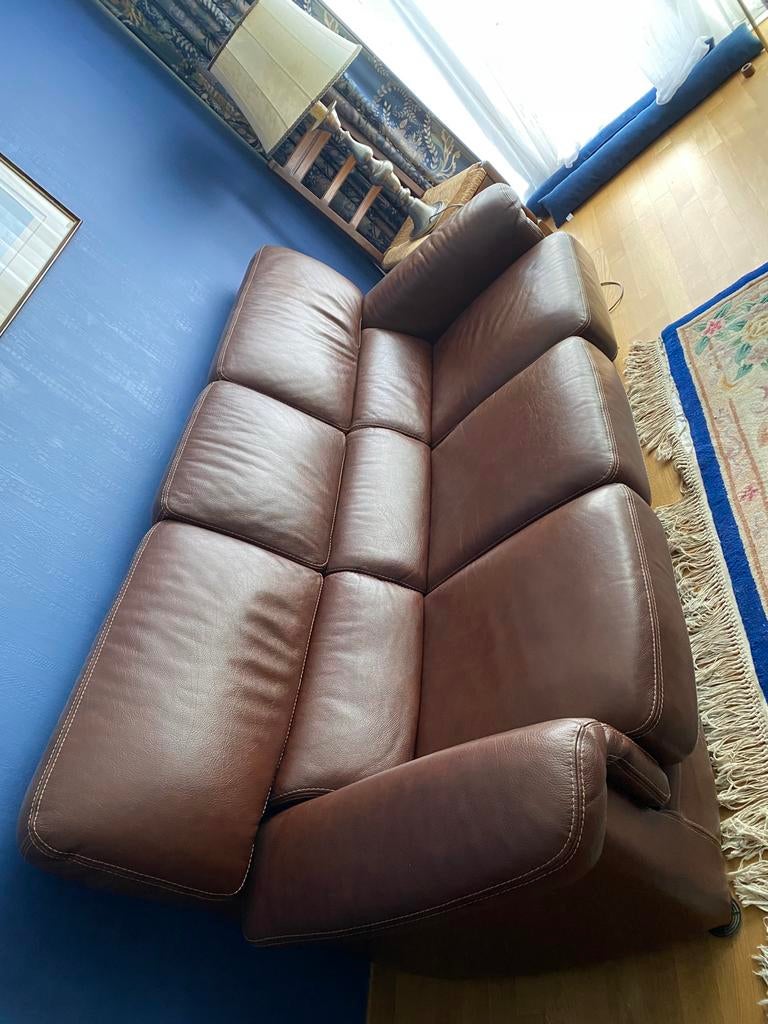 Divan 3 personnes, Maison & Meubles, Enlèvement, Utilisé, Cuir