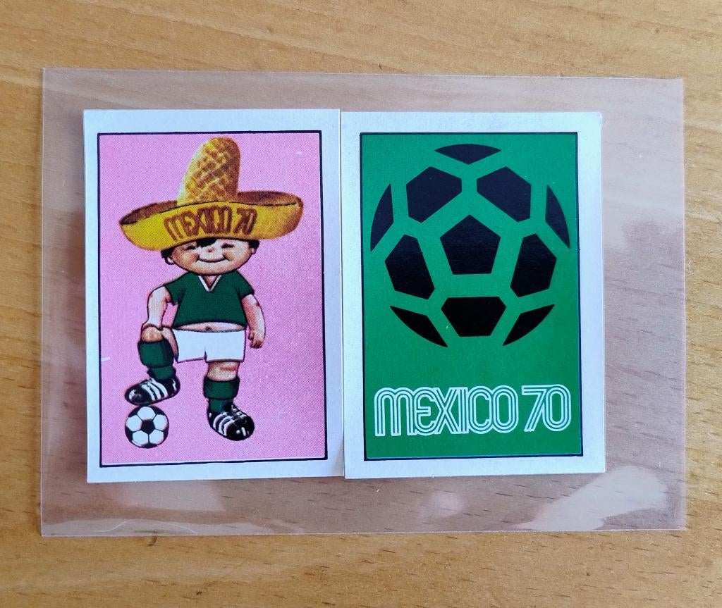 Panini Mexico 70- Mascotte et affiche de Juanito Mexico 70, Hobby & Loisirs créatifs, Envoi, Comme neuf