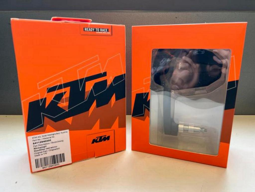 Ensemble de rétroviseurs KTM pour tous les modèles KTM NEW, Enlèvement ou Envoi, Comme neuf
