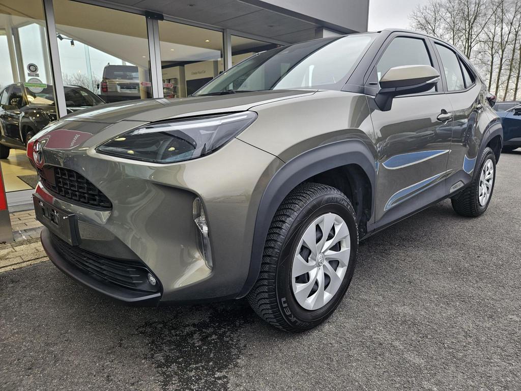 Toyota Yaris Cross 1.5 VVT-ie Hybrid 85kW Dynamic CVT, Auto's, Toyota, Stof, Gebruikt, 750 kg, Overige kleuren