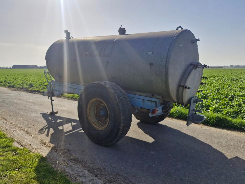 Watertank 7000l, Enlèvement