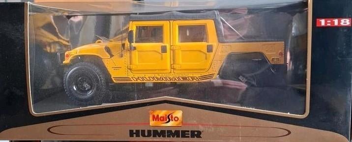 Hummer 4 door wagon, Hobby en Vrije tijd, Ophalen of Verzenden, Maisto