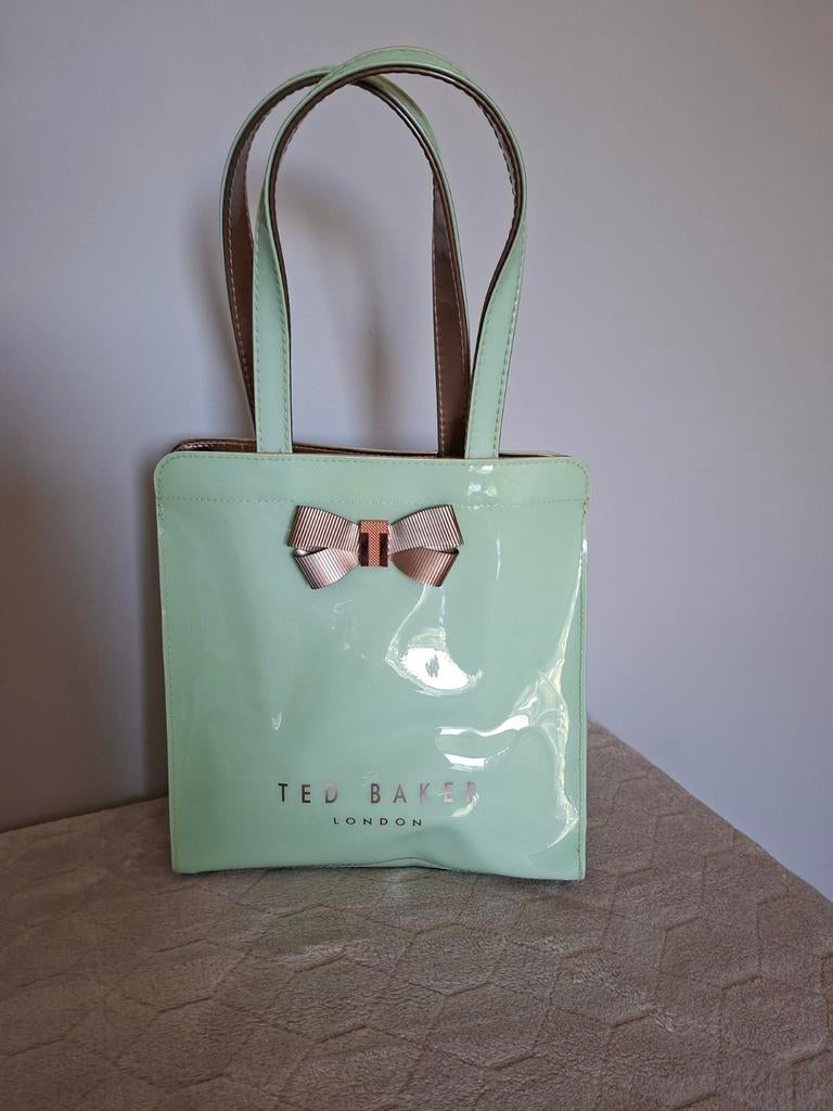 Groene totebag van Ted Baker., Enlèvement, Utilisé, Vert
