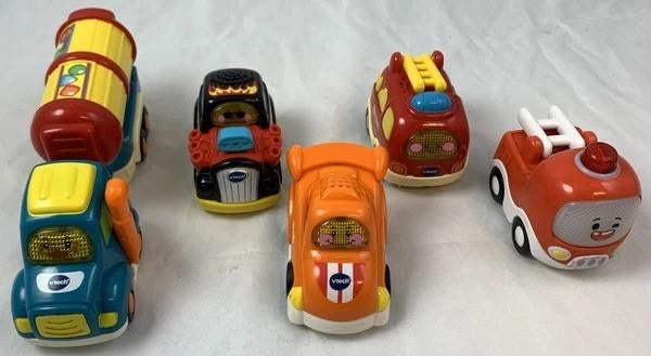 Vtech Toet Toet Auto's Set van 5 stuks Voertuigen auto, Kinderen en Baby's, Speelgoed |Speelgoedvoertuigen, Verzenden, Zo goed als nieuw