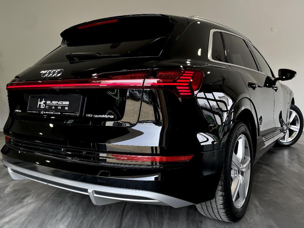 Audi e-tron 50 QUATTRO/ 3X S-LINE/ CARNET AUDI/ FULL LED, Auto's, Audi, Automaat, Zwart, Leder, 5 zetels