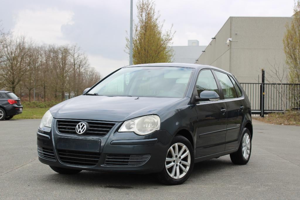 Volkswagen polo 1.2 United, Auto's, Voorwielaandrijving, Stof, Zwart, 1198 cc