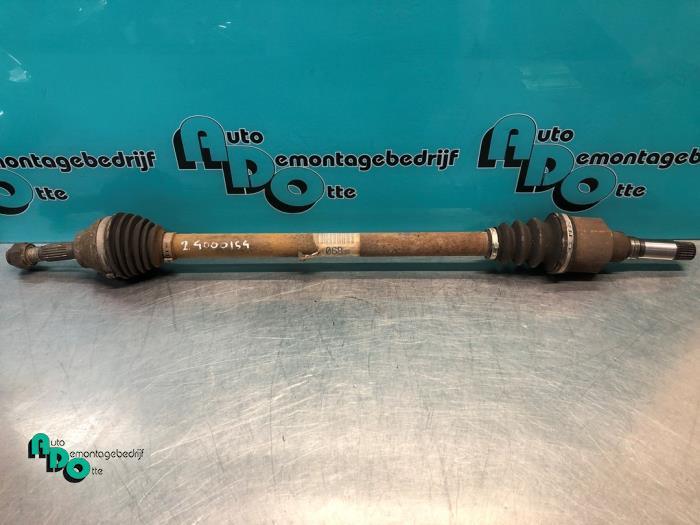 Aandrijfas rechts-voor van een Peugeot 1007 (1007 05-), Gebruikt, -, -, Ophalen of Verzenden