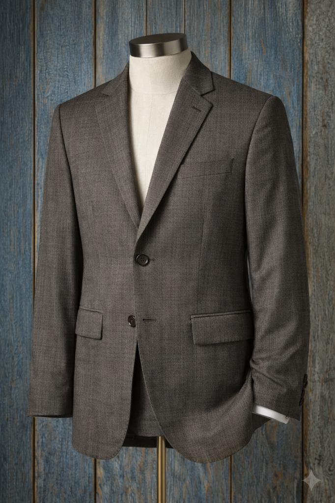 Benvenuto wollen blazer maat 46, Benvenuto Black, Bruin, Ophalen of Verzenden, Zo goed als nieuw