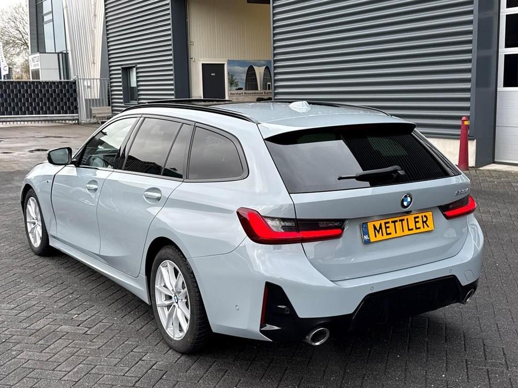 BMW 3-serie 320d, M-pakket, head up, panoramadak, 360 camera, Autos, Argent ou Gris, Achat, 4 portes, Entreprise