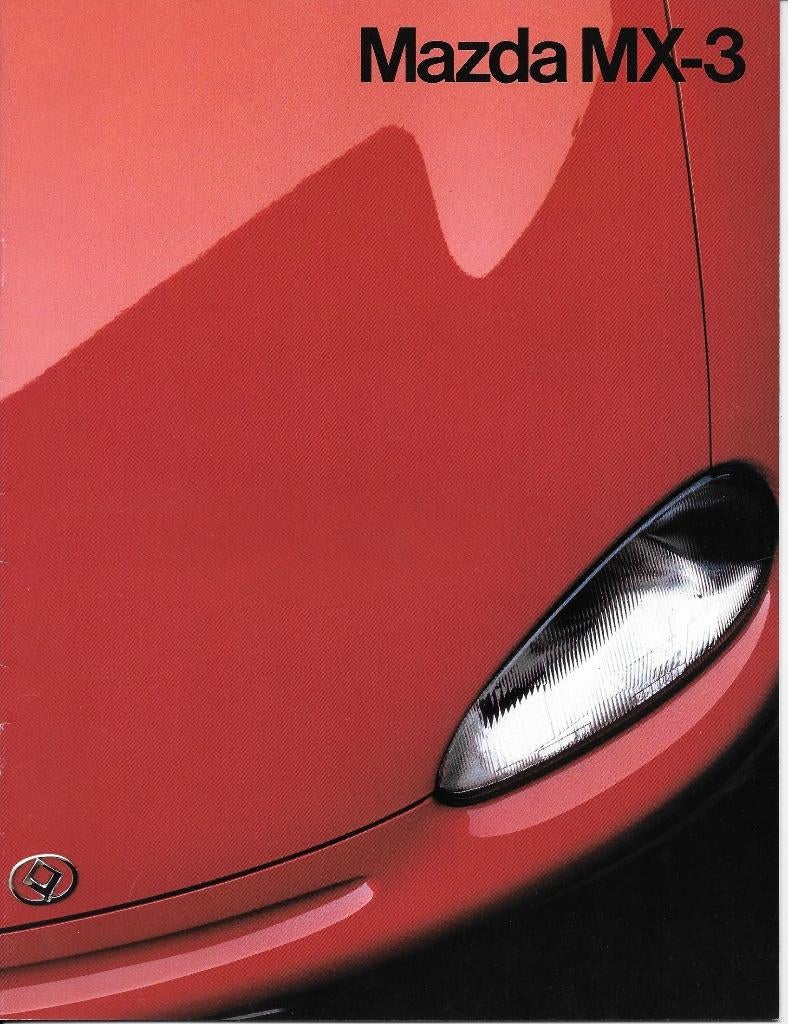 MAZDA RX-3, Boeken, Auto's | Folders en Tijdschriften, Ophalen of Verzenden, Zo goed als nieuw, Mazda