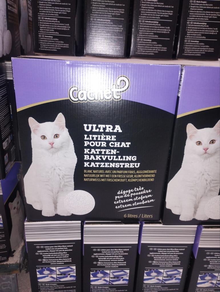 Litière pour chat, Animaux & Accessoires, Bacs à litière, Enlèvement