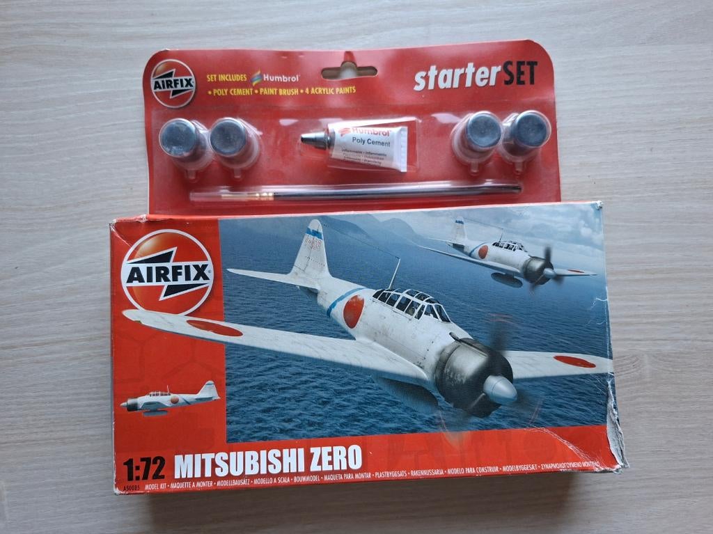 Airfix | No. A50085 | 1:72 - Mitsubishi Zero, Overige merken, 1:72 tot 1:144, Nieuw, Ophalen of Verzenden