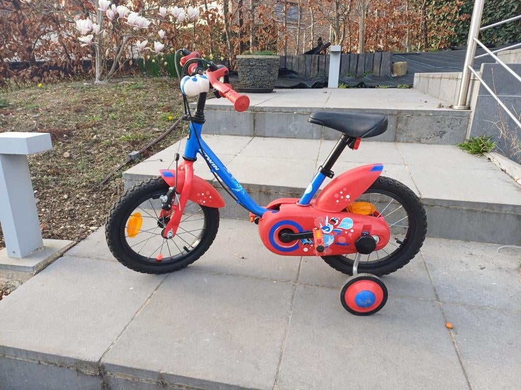 Vélo BTwin 14 pouces Decathlon, Vélos & Vélomoteurs, Enlèvement, Stabilisateurs
