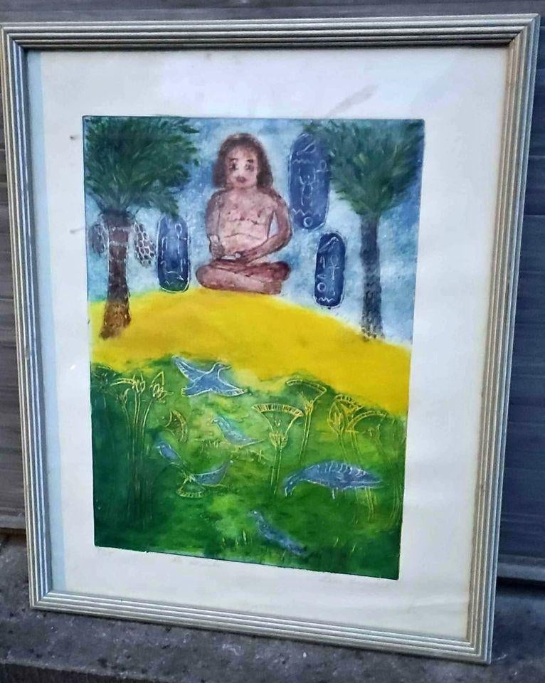 Eau forte signe lise brachet, Antiquités & Art, Art | Eaux-fortes & Gravures, Enlèvement ou Envoi