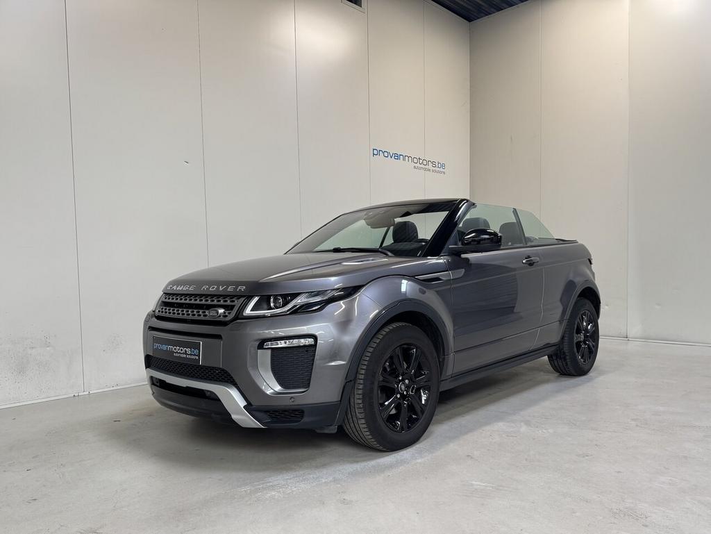 Land Rover Range Rover Evoque Cabrio 2.0d AWD Autom. - GPS, Auto's, Land Rover, 4 zetels, Lederen bekleding, 4 cilinders, 0 kg