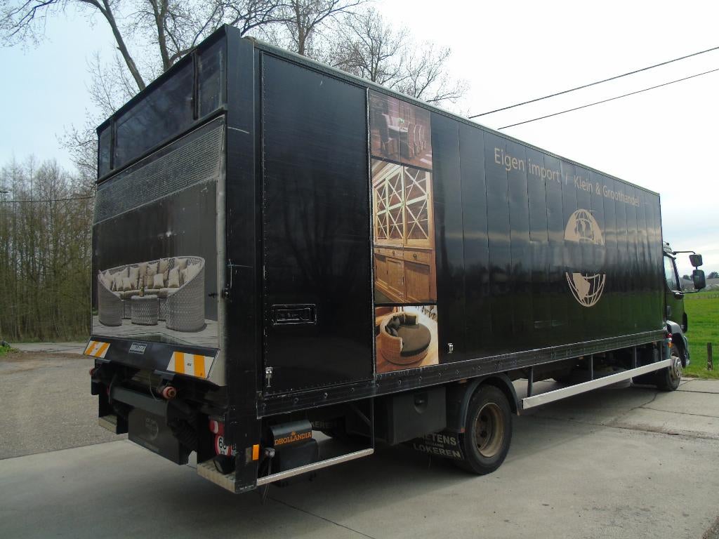 Daf AE 55.220 FA-LF55 dholandia *2009* 1e Eigenaar*AIRCO, Auto's, Bestelwagens en Lichte vracht, Stof, Zwart, Zwart, Bedrijf