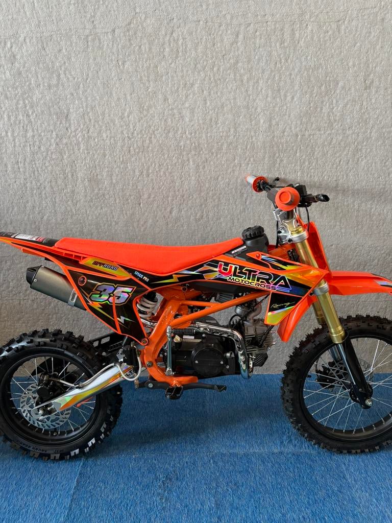 Nieuwe Ultra 125CC pitbike,schakel/crossmotor,4-takt, Ophalen