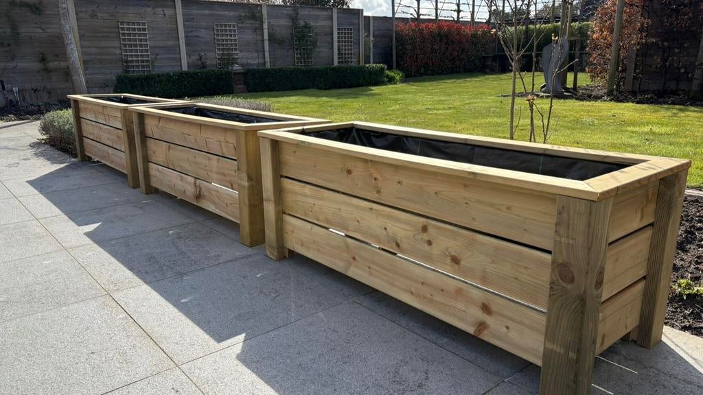 mooie grenen bloemen, planten , kruidenbakken, Ophalen, 100 cm of meer, Nieuw, Rechthoekig