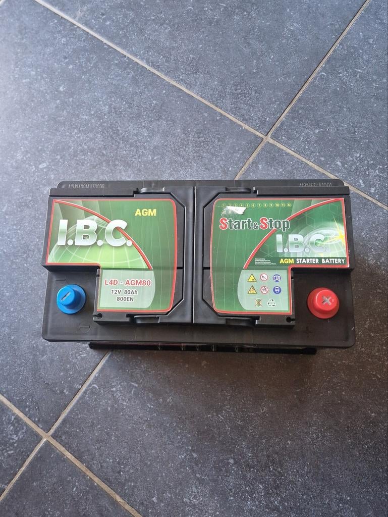 Batterie I.B.C. L4D - AGM80, Autos : Pièces & Accessoires, Batteries & Accessoires