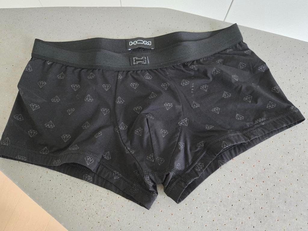 Vier nieuwe mini boxershorts van Hom maat small / medium, Kleding | Heren, Ondergoed, Ophalen of Verzenden, Overige kleuren, Selected Homme