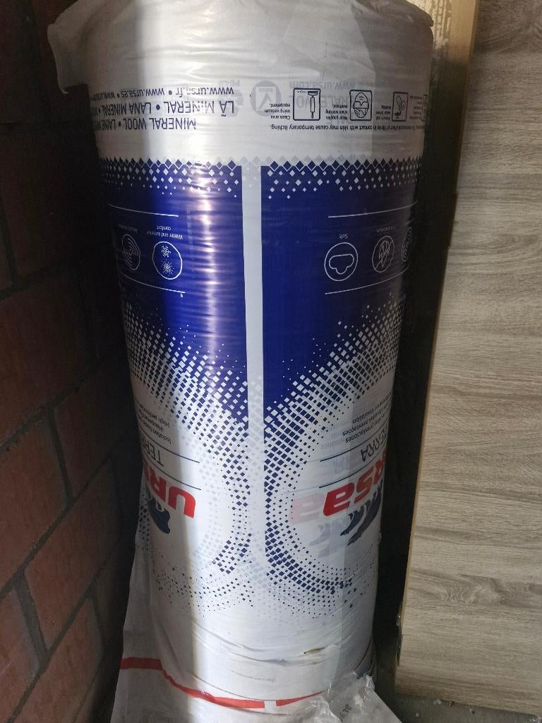 Rockwool isolatie 18cm, Doe-het-zelf en Bouw, 12 cm of meer, Nieuw, Minder dan 5 m², Glaswol