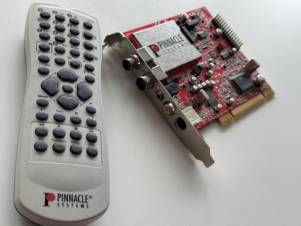 Carte d’acquisition vidéo Pinnacle - Tuner TV - PCI, Enlèvement, Utilisé, PCI