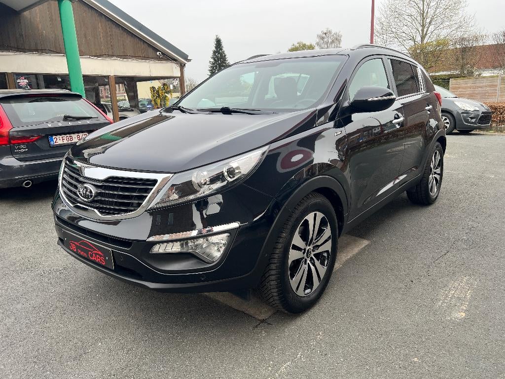 kia sportage 2.0 crdi/4x4/AUTOMAAT/CAR PASS/full option, Autos, Kia, Achat, Entreprise, Entretenue par le concessionnaire, Noir