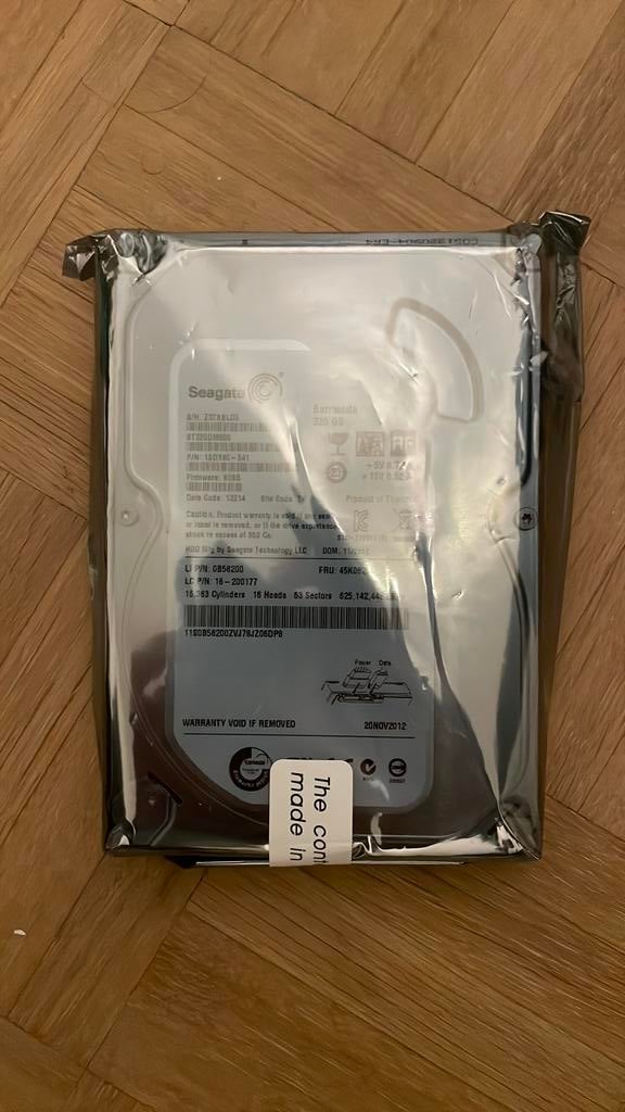 Seagate Barracuda 320GB, Computers en Software, Harde schijven, Verzenden, Nieuw, SATA