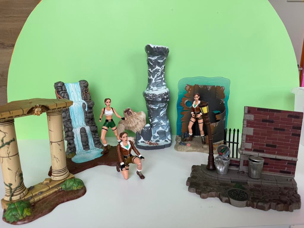 Figurines Tomb Raider - Lara Croft, Enlèvement, Utilisé