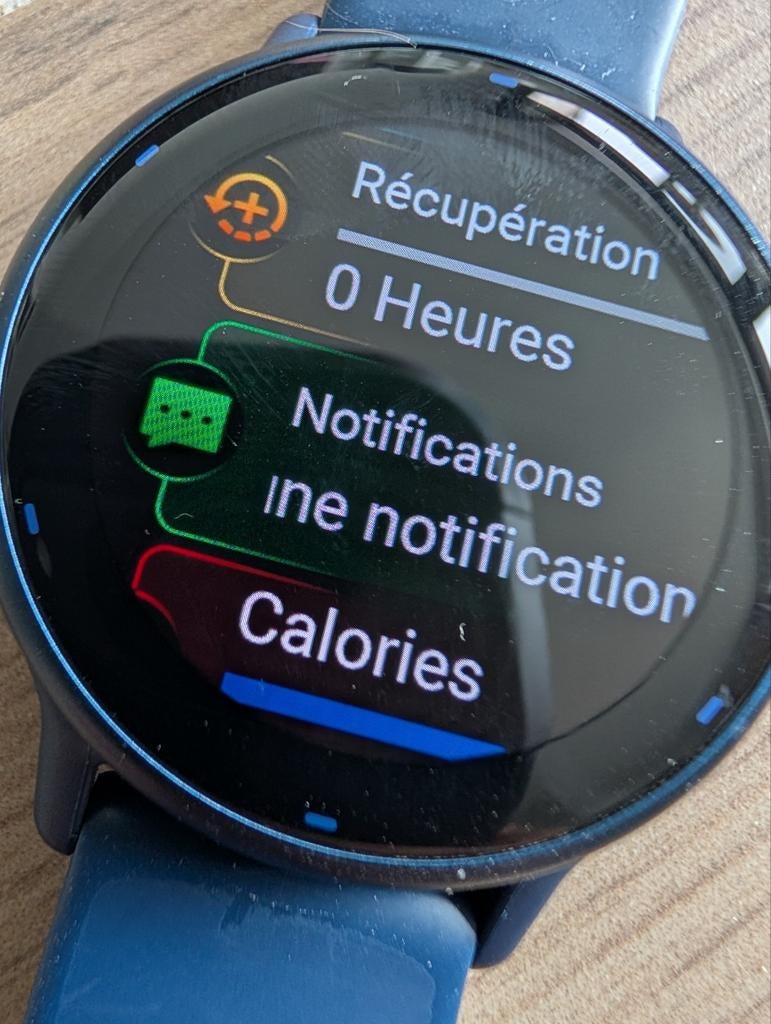 Montre connectée Garmin Vivoactive 5, Enlèvement