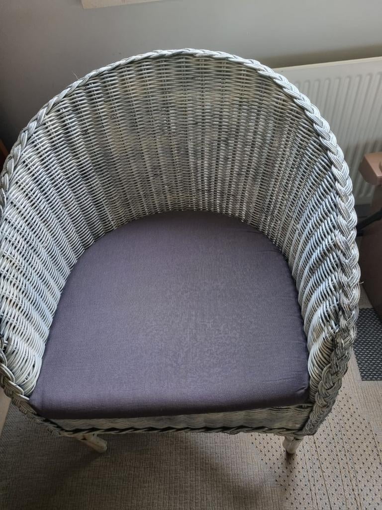 2x Rieten zetelke goeie staat, Ophalen