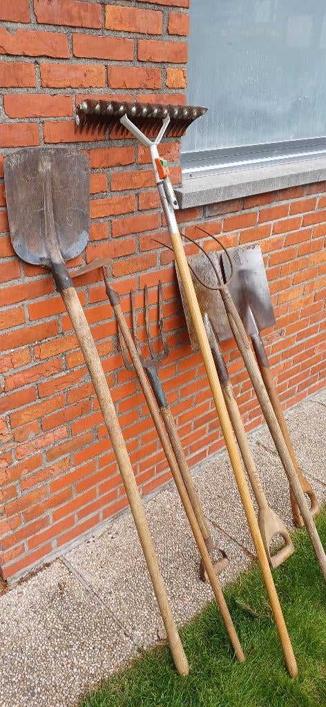 tuin gereedschap, Tuin en Terras, Hand-tuingereedschap, Ophalen, Gebruikt, Spade