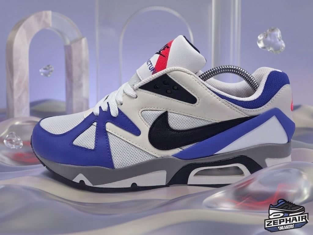 Nike Air Structure Triax 'Persian Violet' EU44 2022, Enlèvement ou Envoi, Nike, Porté, Blanc