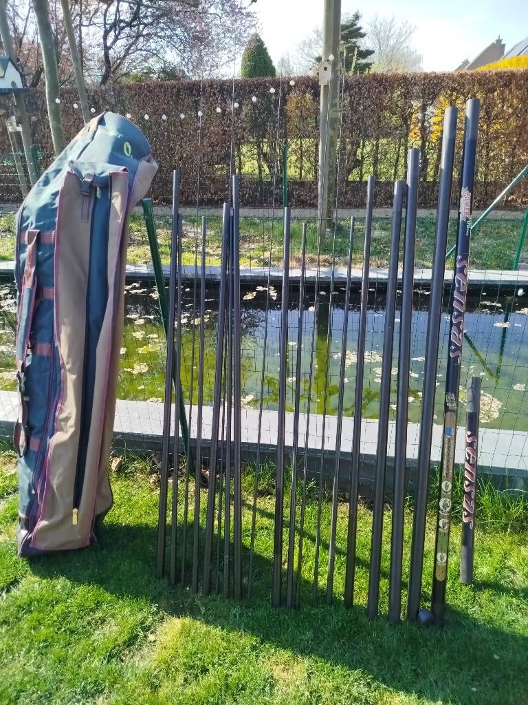 Sensas power match 644 pole, Ophalen