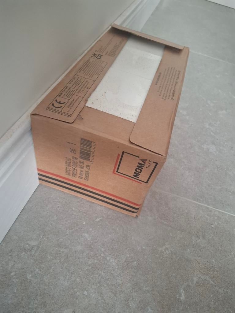 Wit tegels brico 15x15 glanzend, Ophalen