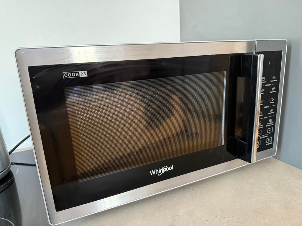 micro ondes whirlpool cook 25, Electroménager, Comme neuf, Enlèvement, 45 à 60 cm, À Poser