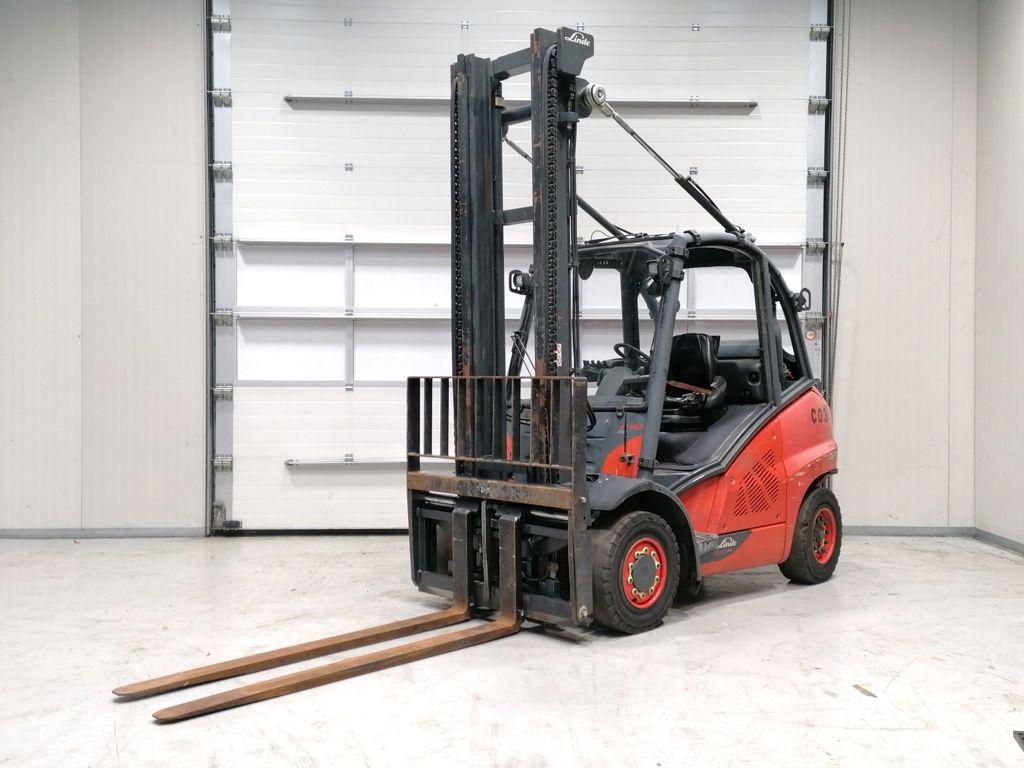 Linde H40T-02, Plus de 4 000 kg, LPG, Chariot élévateur, LINDE