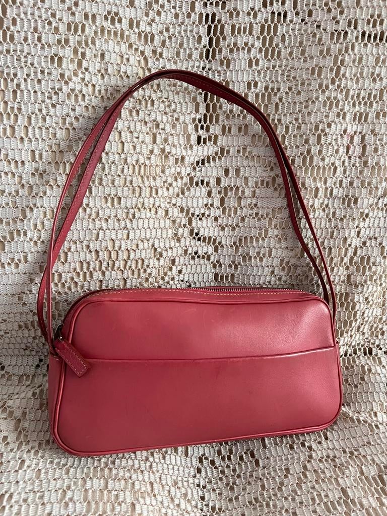 DELVAUX Miss model roze leren tas, Ophalen of Verzenden, Zo goed als nieuw, Roze