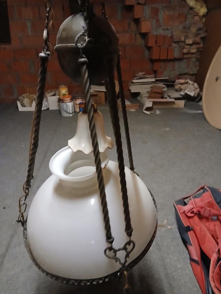 lampe belge, Ophalen