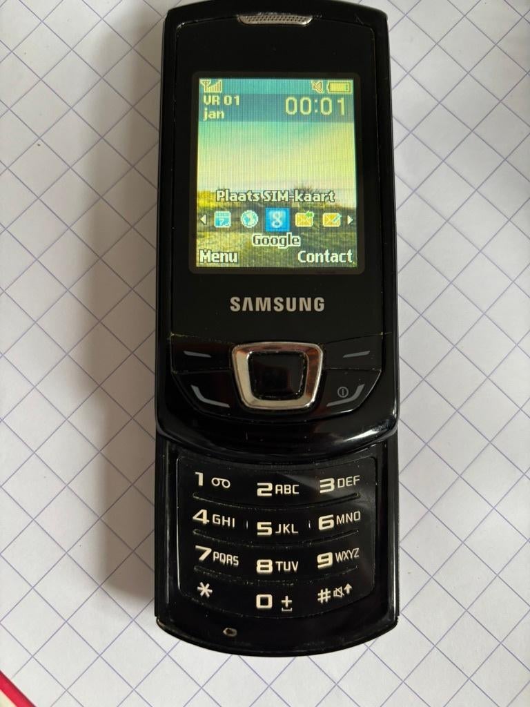 Samsung GT-E2550 (ancien téléphone Y2K), Enlèvement ou Envoi