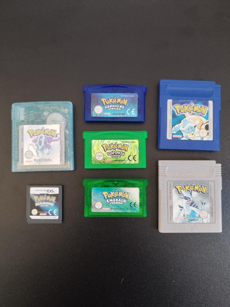 Pokemon Games GB, GBA , GBC, DS, Games en Spelcomputers, Games | Nintendo Game Boy, Gebruikt, Avontuur en Actie, 1 speler, Vanaf 3 jaar