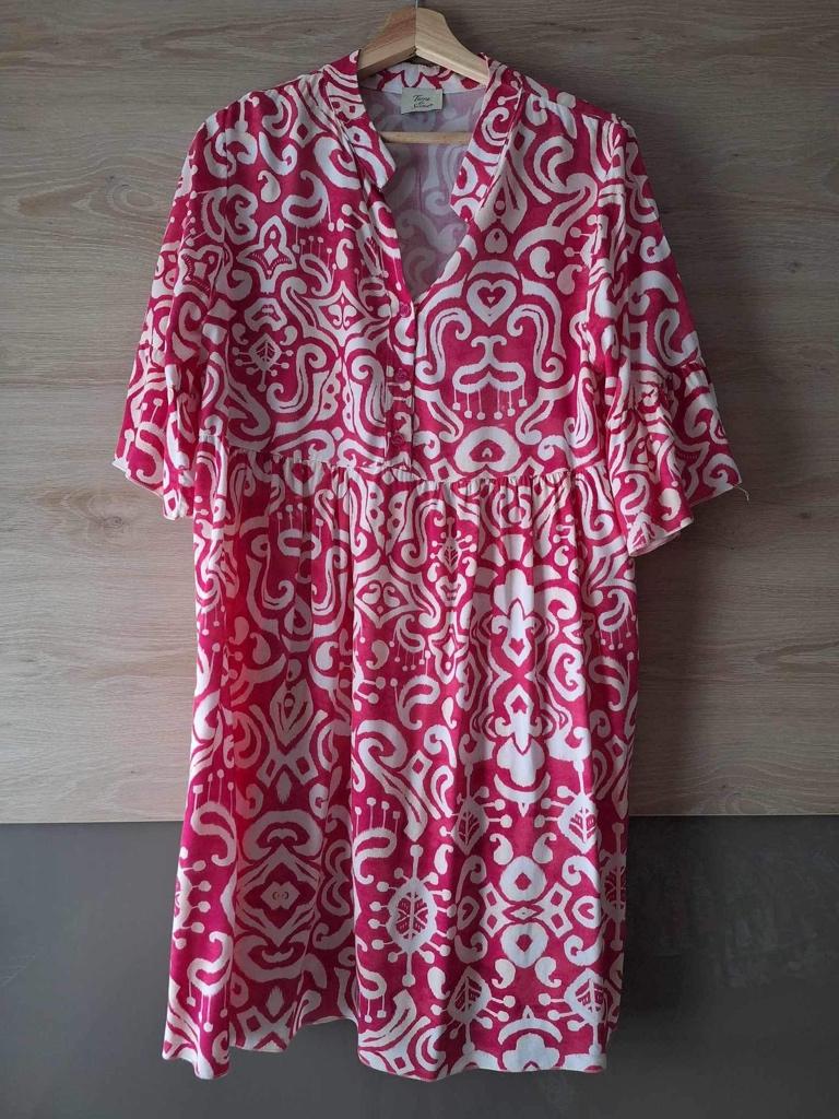 Jurk TU, Terra di Siena, Ophalen of Verzenden, Knielengte, Roze