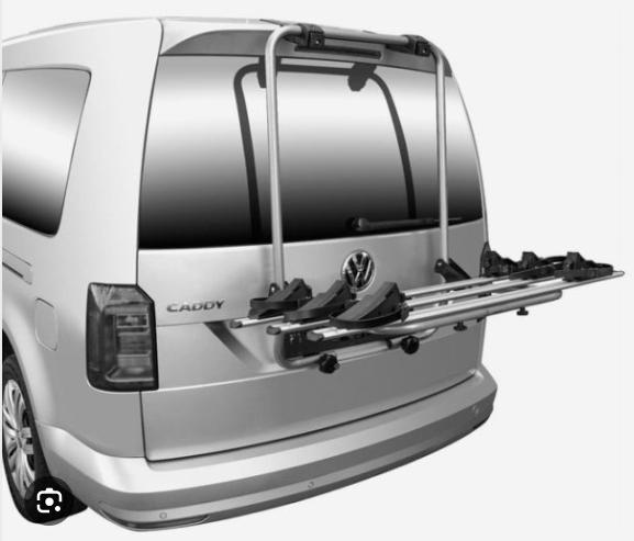 Originele Volkswagern Caddy VI fietsendrager fietsdrager 3 f, -, -, Nieuw, Ophalen of Verzenden