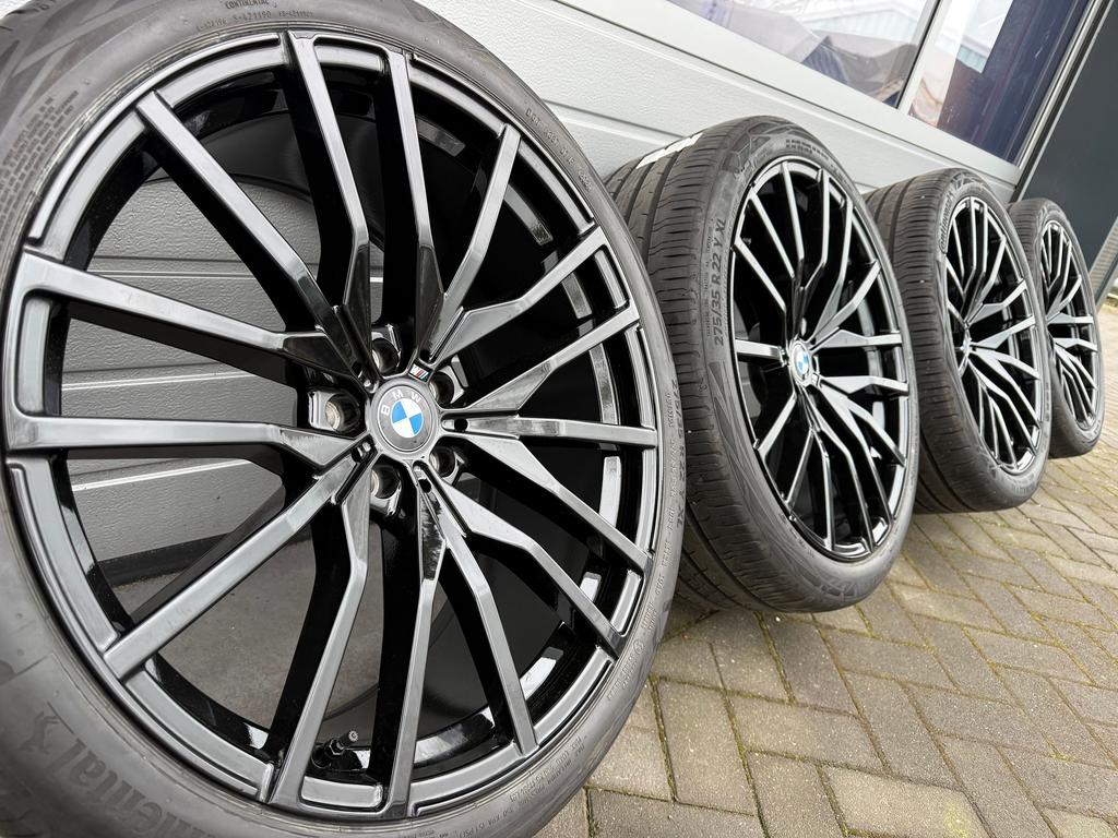 22 inch BMW styling 742M velgen X5 X6 G05 G06 X7 G07 banden, -, -, Banden en Velgen, Nieuw